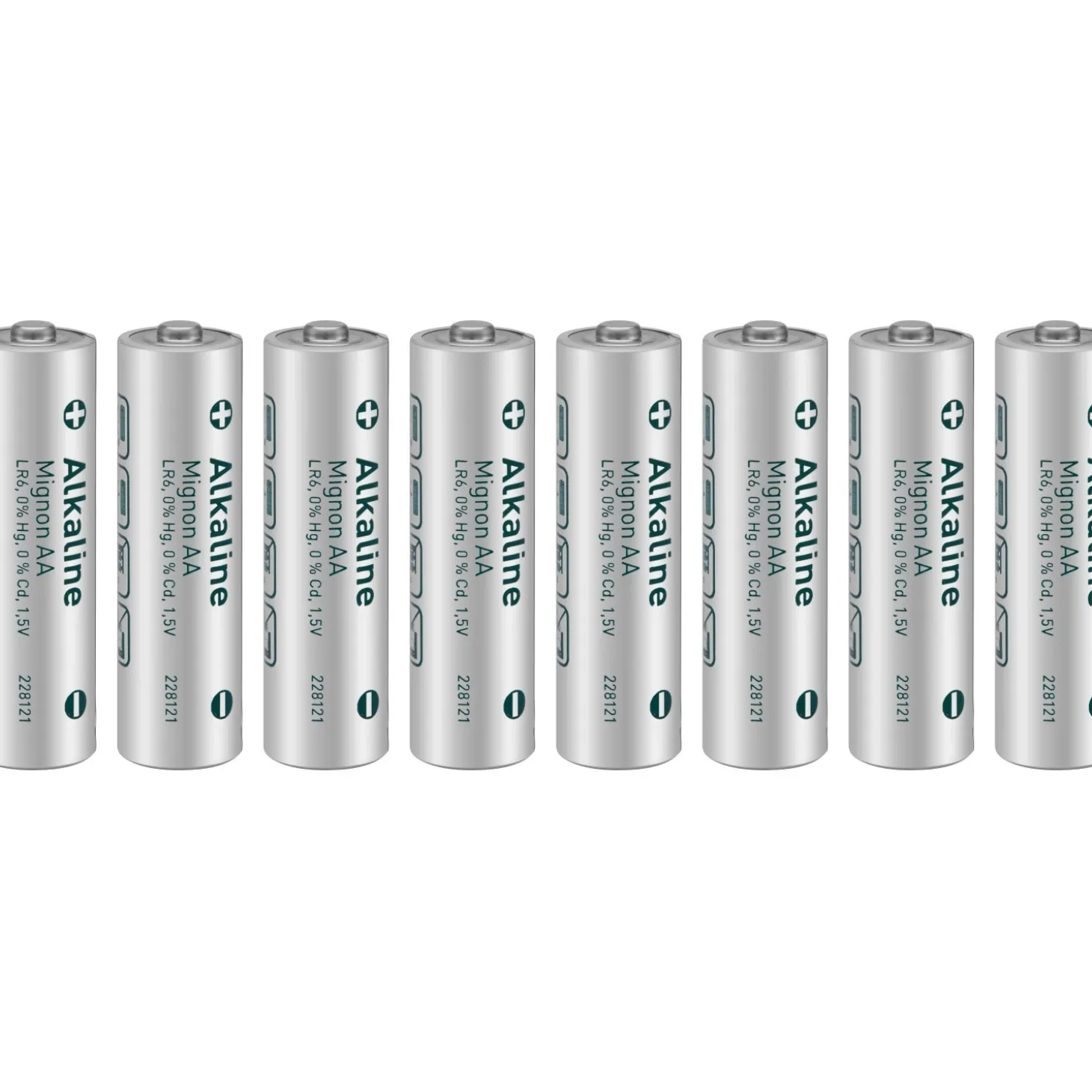 Batterie Mignon AA Alcaline 8 pz