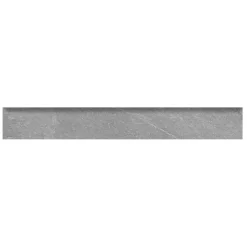 Battiscopa in gres porcellanato EaNewStone Polvere 8x60 cm