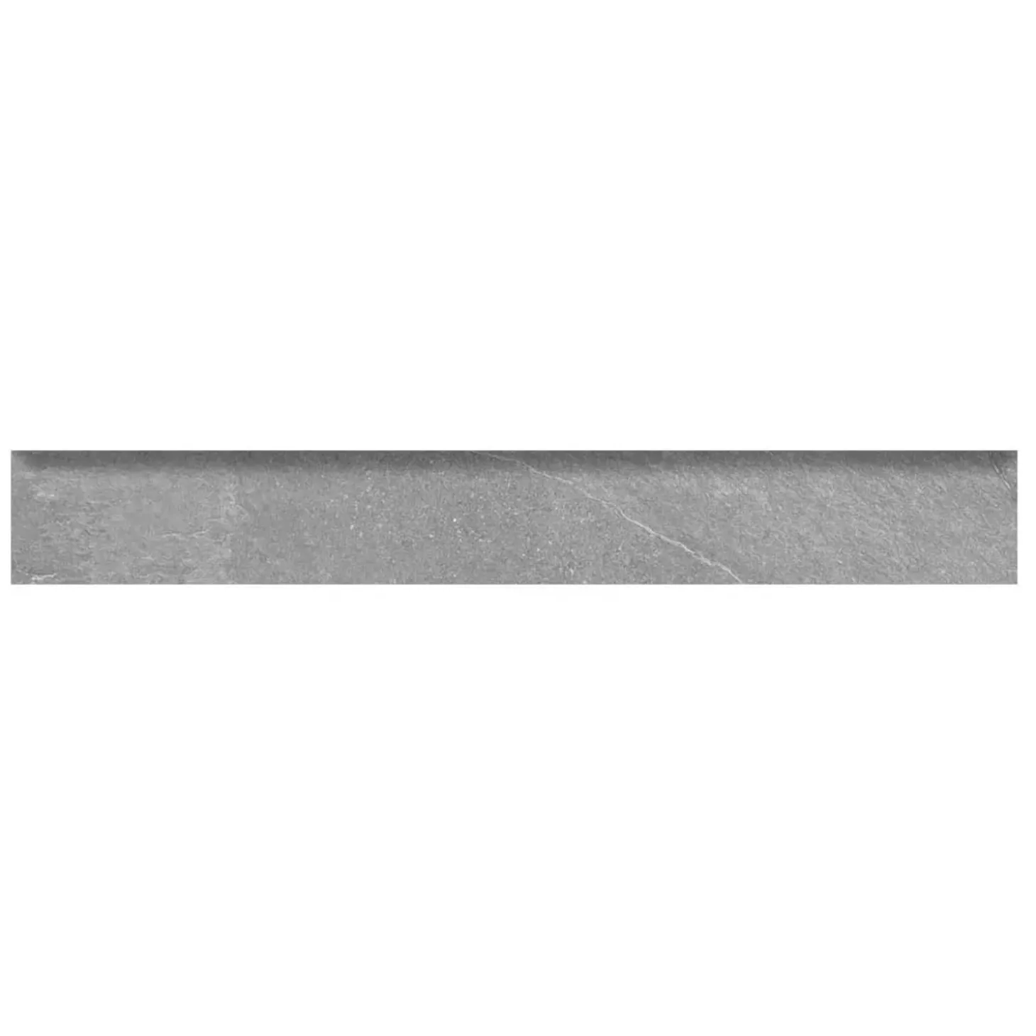 Battiscopa in gres porcellanato EaNewStone Polvere 8x60 cm