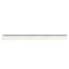 Battiscopa in gres porcellanato EaRoman Stone Bianco 10x119,8 cm