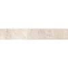 Battiscopa in gres porcellanato effetto marmo beige lucido48x7 cm