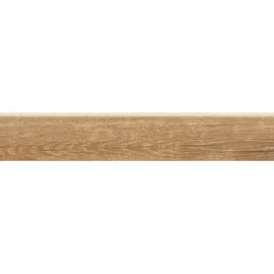 Battiscopa in gres porcellanato Greenwood natural 10x60 cm
