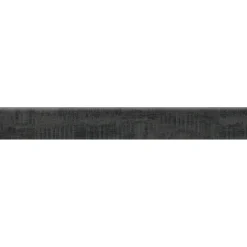 Battiscopa in gres porcellanato Trame Antracite 7,5x61 cm