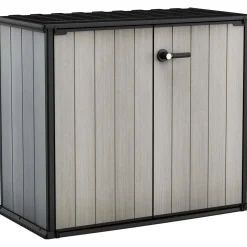 Baule da esterno Patio Store Keter 139,5x77x120 cm grigio