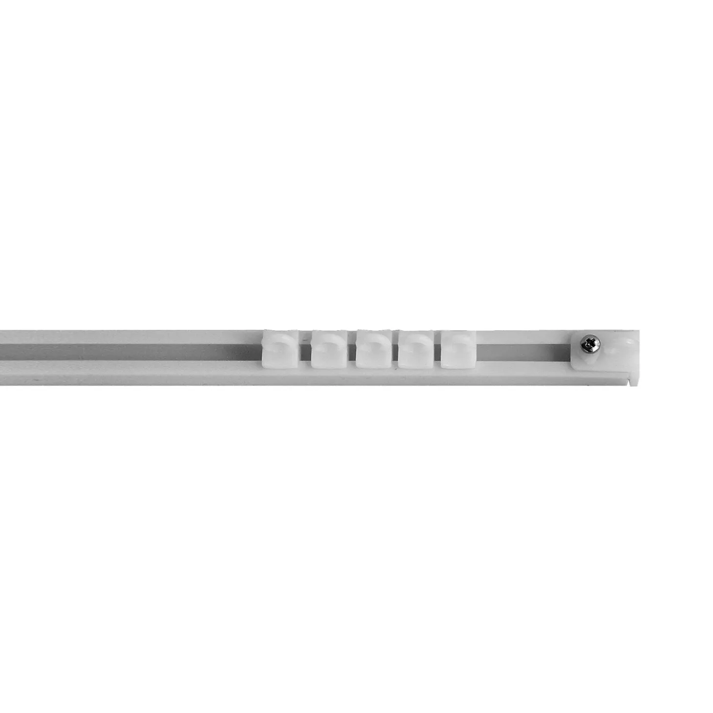 Binario per tenda a strappo in PVC 150 cm bianco