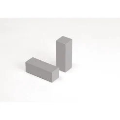 Blister per posa ad angolo battiscopa mdf rettangolare grigio tortora