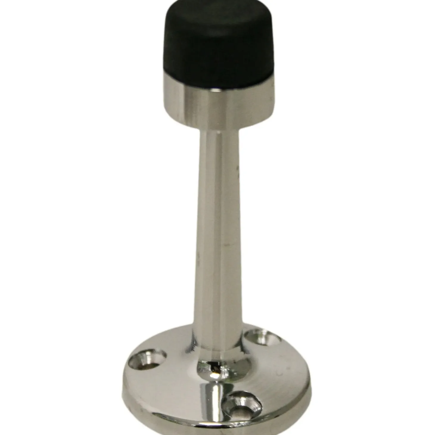 Blister 1 pz fermaporta in zama cromato ø 36 mm