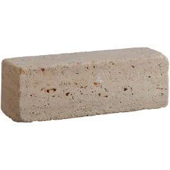 Blocco travertino classico 30x10x10 cm beige