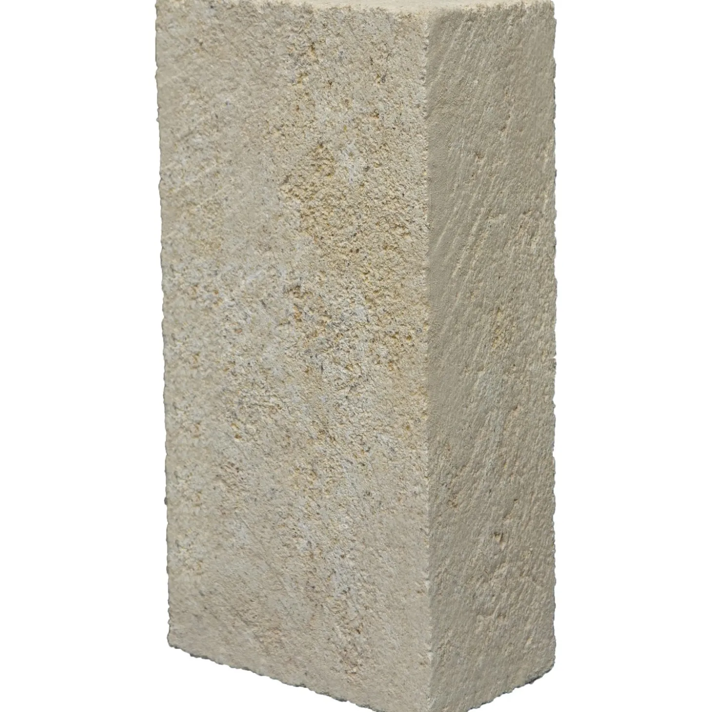 Blocco tufo 37x20x11 cm giallo