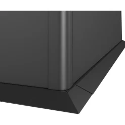 Bordo di protezione falciatura per prato Biohort 0,5x0,5 m Grigio scuro met