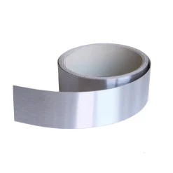 Bordo per top cucina preincollato alluminio 35x3000 mm