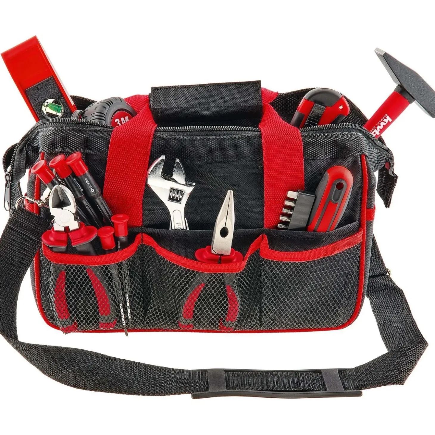 Borsa porta attrezzi manuali in nylon 23 pz