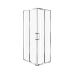 Box doccia angolare Sixty trasparente cromo 6 mm 70x90x190 cm
