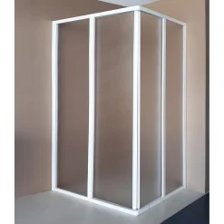 Box doccia rettangolare "Antille" cm 68-79/78-89 vetro 3 mm h cm 185