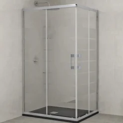 Box doccia rettangolare Milano 90x70x195 cm
