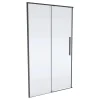 Box doccia scorrevole Slim 108-110x200 cm nero