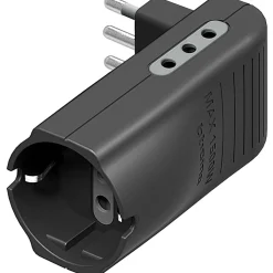 BTicino Corner adattatore salvaspazio 2 prese 10 A grigio