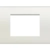 BTicino Livinglight placca quadra 3 moduli bianco Smart Home