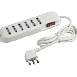 BTicino multipresa slim 16 A bianca