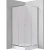Cabina doccia Juraguá con piatto quadrato Caimito Idrostile 900x1850 mm cromo
