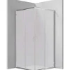 Cabina doccia quadrata Caimito Idrostile Cabaiguán 800x1850 mm cromo