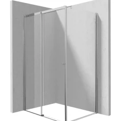 Cabina doccia rettangolare Coliseo Idrostile 1000x2000 mm cromo