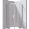 Cabina doccia semicircolare Zulueta Idrostile 900x1950 mm cromo