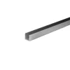 Canalina U 2 m 20x20 mm alluminio naturale