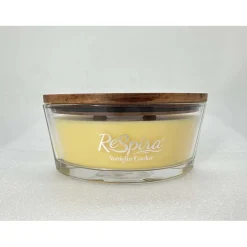 Candela design barchetta al profumo di vaniglia 900 g