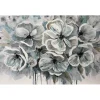 Canvas dipinto Fiori Azzurri 60x90cm
