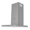 Cappa a parete in acciao Embla 60 cm grigio