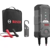 Caricabatteria Bosch C10 per batterie auto e moto da 12V