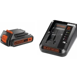 Caricabatteria e Batteria Black&Decker Starter Kit BDC2A20 18 V 2 Ah
