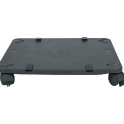 Carrellino porta stufe nero 49x35xh9 cm