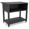 Carrello da esterno in alluminio antracite 102x54,5 cm H 90 cm