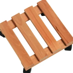 Carrello portapiante 25x25 cm faggio