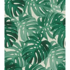 Carta da parati decorativa foglie monstera