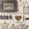 Carta da parati decorativa home sweet home
