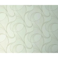 Carta da parati geometrica oro