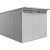 Casetta da giardino AvantGarde ECO A8 Argento metal. 209x252x332 cm 2 porte