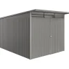Casetta da giardino AvantGarde ECO A8 Grigio quarzo met. 209x252x332 cm 1 porta