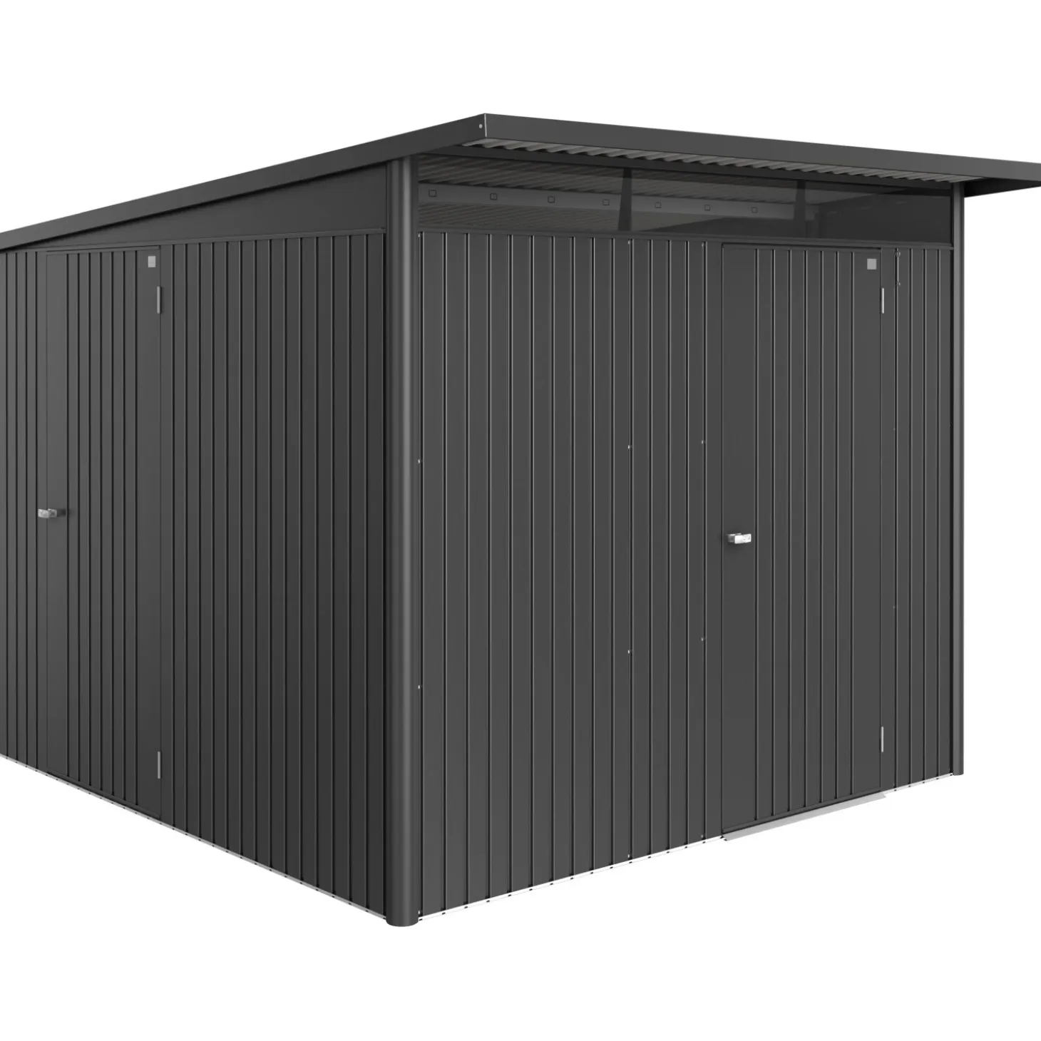 Casetta da giardino AvantGarde ECO A7 Grigio scuro metal. 209x252x252 cm 1 porta