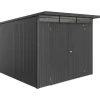 Casetta da giardino AvantGarde ECO A7 Grigio scuro metal. 209x252x252 cm 2 porte