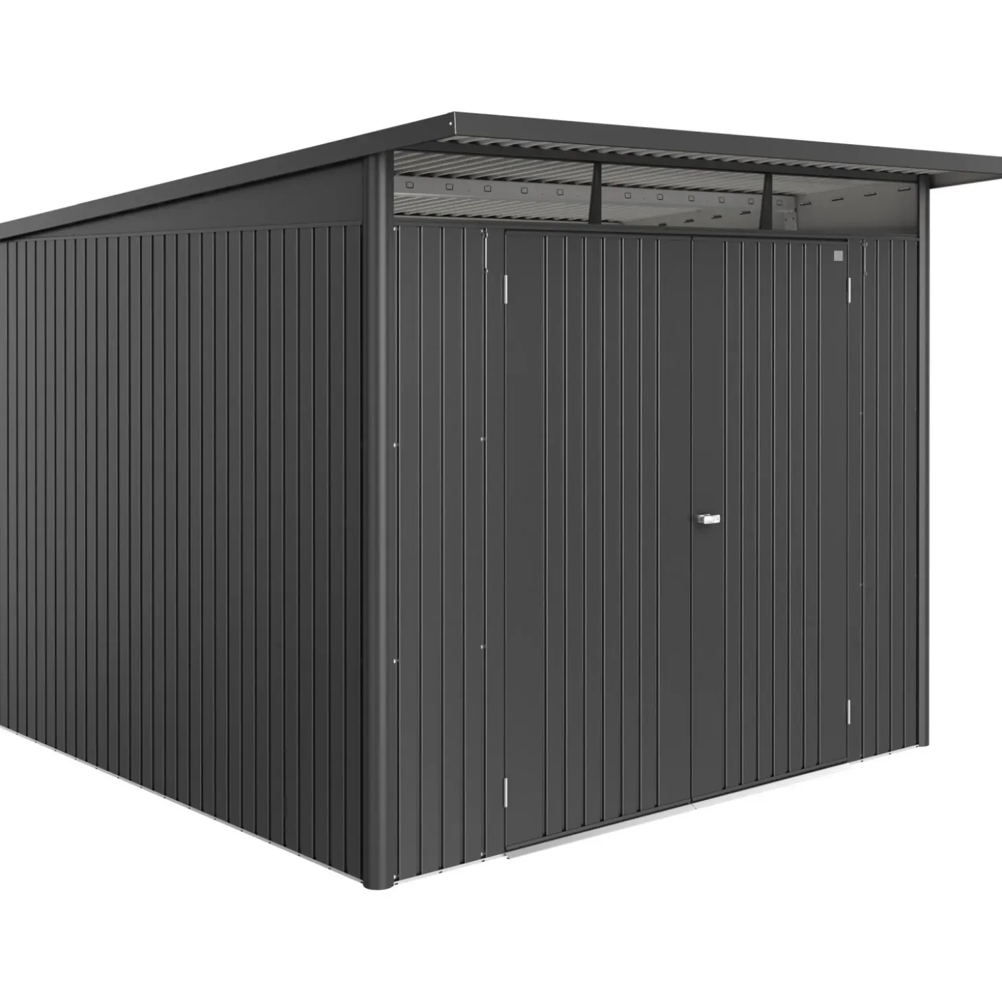 Casetta da giardino AvantGarde ECO A7 Grigio scuro metal. 209x252x252 cm 2 porte