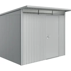 Casetta da giardino Biohort AvantGarde sp 0,5 mm 260x220x218 cm argento standard