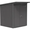 Casetta da giardino Biohort AvantGarde sp 0,5 mm 180x220x218 cm grigio 2 batt.