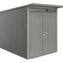 Casetta da giardino Biohort AvantGarde sp 0,5 mm 180x300x218 cm quarzo 2 batt.