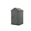 Casetta da giardino in resina Keter Darwin sp. 16 mm verde 1,4 m²