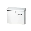 Cassetta postale in acciaio Burg Wächter Journal 5867 bianco