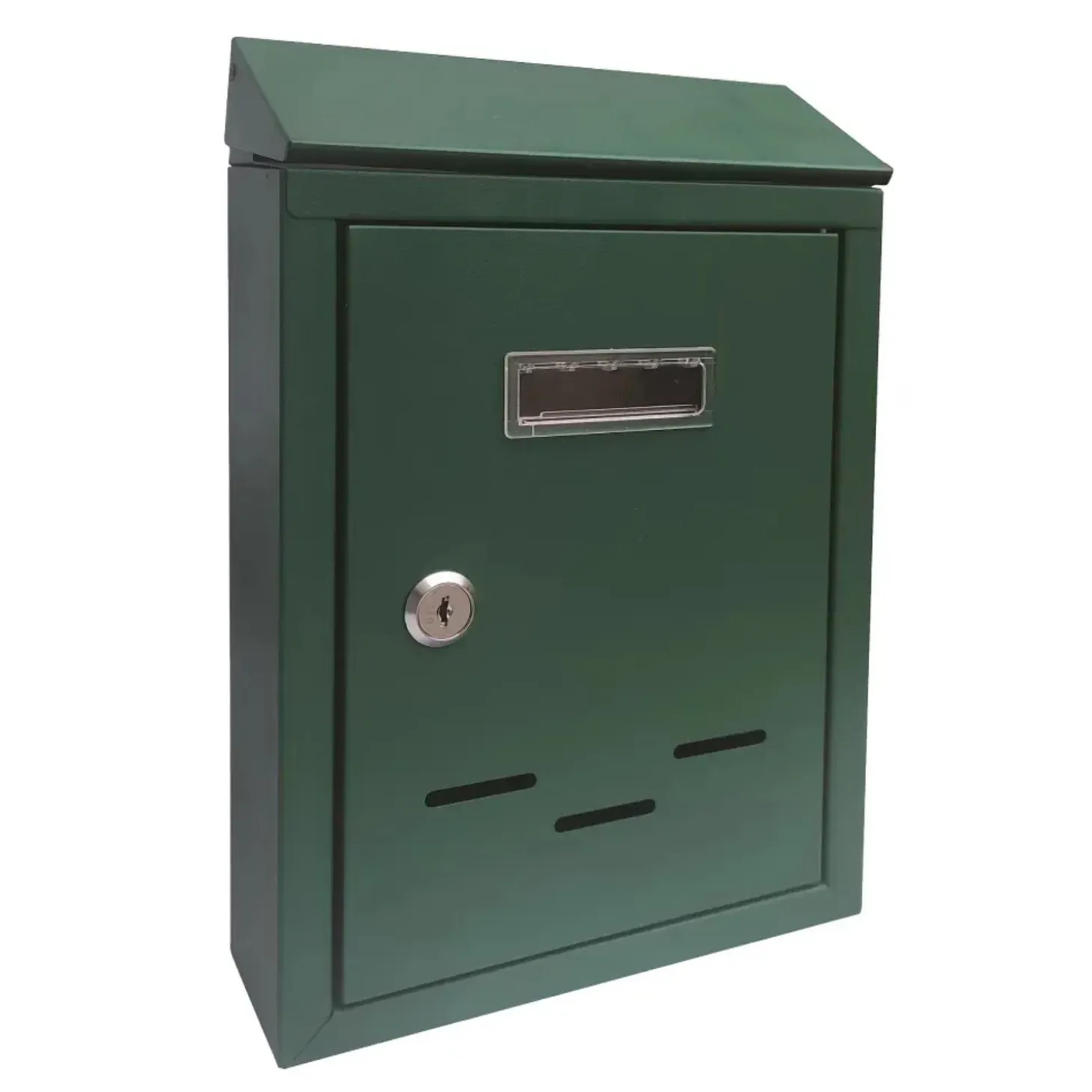 Cassetta postale in lamiera Basic 180x260x60 mm verde